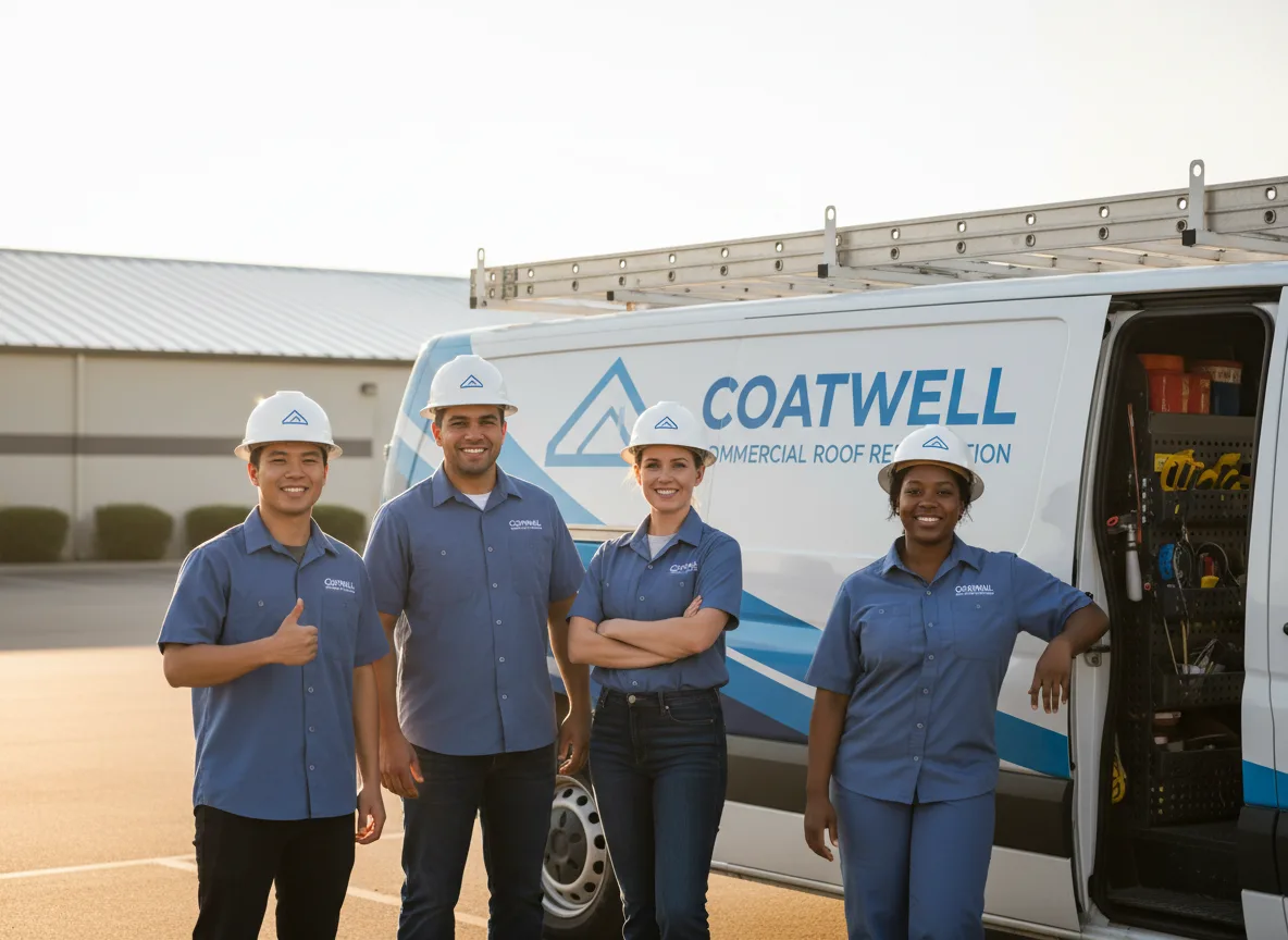 Commercial roof coating company in Duncombe, IA